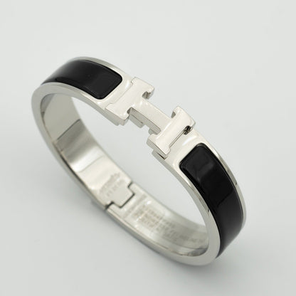 [CharmAmor]H BLACK BRACELET