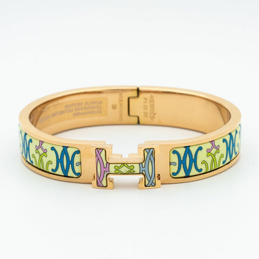[CharmAmor]H BRACELET BEIGE MULTICOLOR