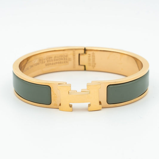[CharmAmor]H BRACELET BLUE GREEN 12MM