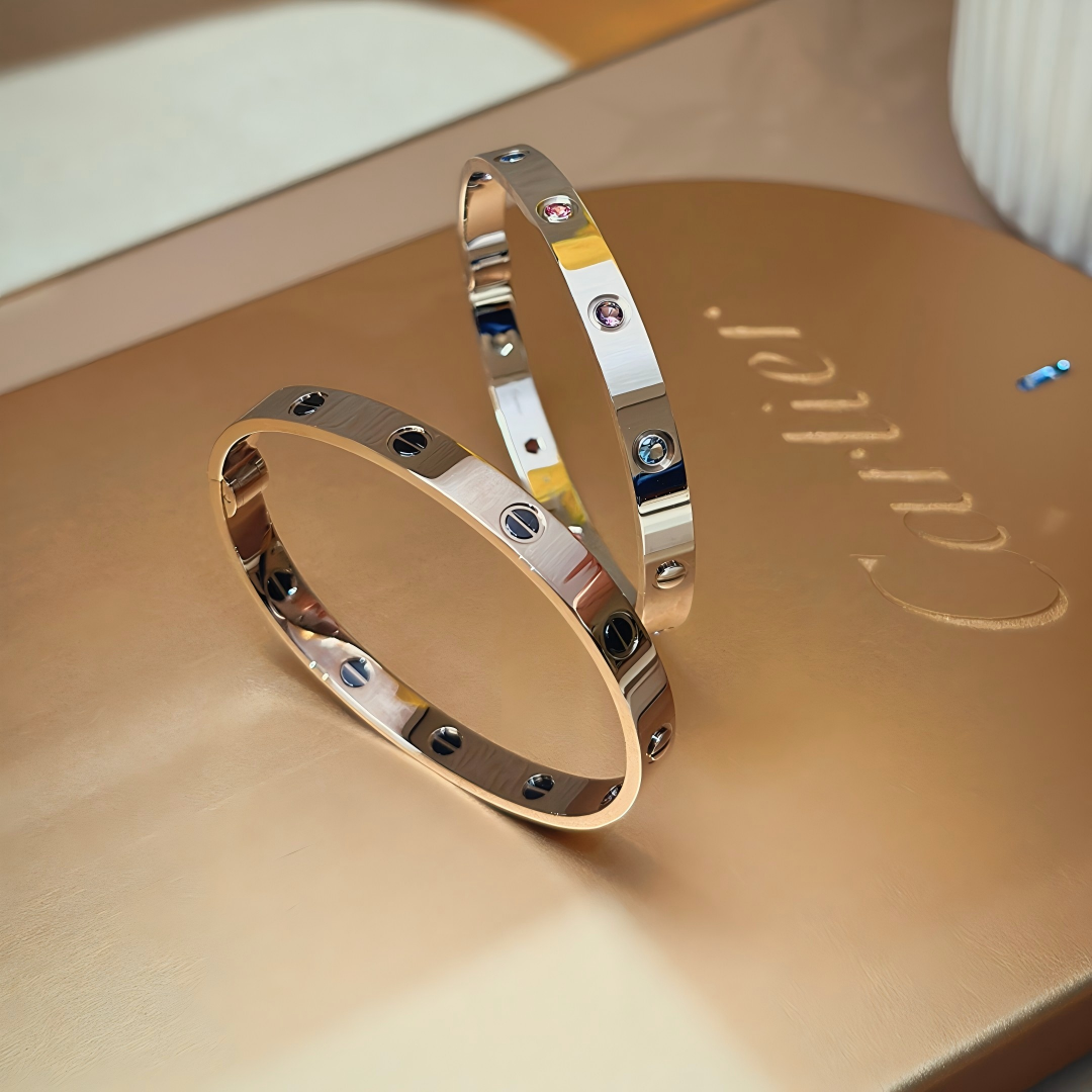 [CharmAmor]2026 RAINBOW LOVE BRACELET 6.1MM  10 DIAMONDS