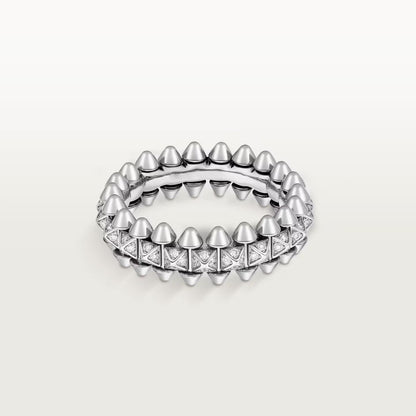 [CharmAmor]CLASH 6.4MM SMALL FULL DIAMOND RING