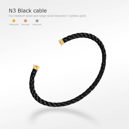 [CharmAmor]FORCE SERIES BRACELET CABLES 50 CHOICES (DIY SELECTION)