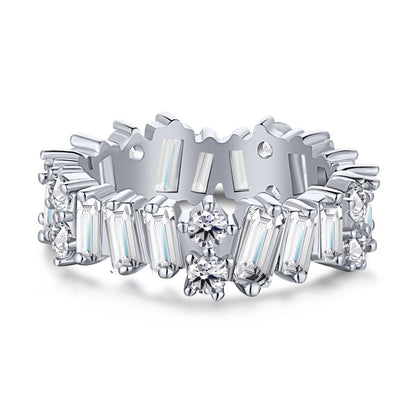 [CharmAmor]Delicate Multi Shape Tennis Ring