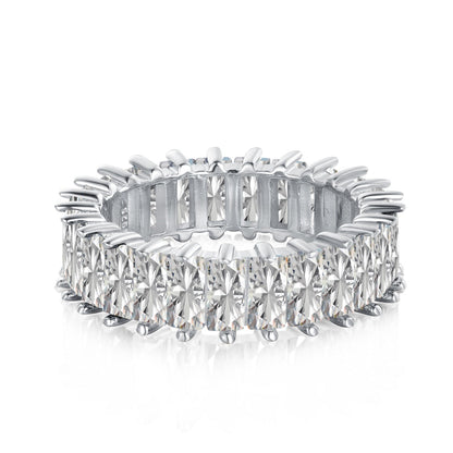 [CharmAmor]Unique Colorful Radiant Cut RIng