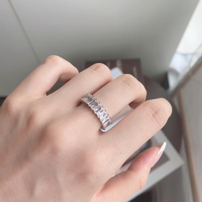 [CharmAmor]Unique Colorful Radiant Cut RIng