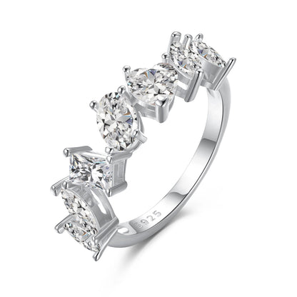 [CharmAmor]Delicate Multi Cut Ring