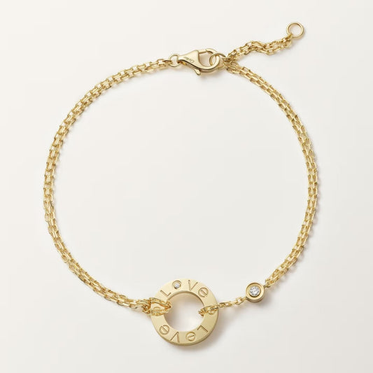 [CharmAmor]LOVE BRACELET 2 DIAMOND