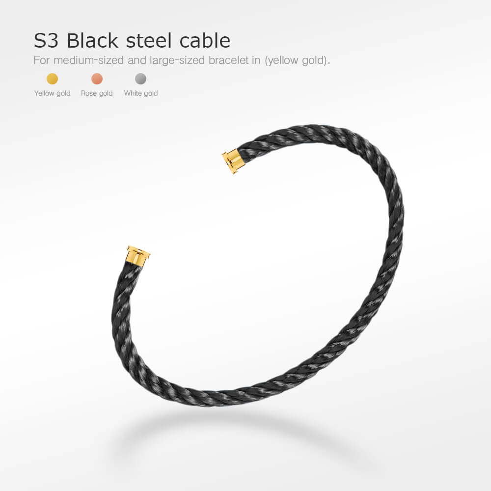 [CharmAmor]FORCE SERIES BRACELET CABLES 50 CHOICES (DIY SELECTION)