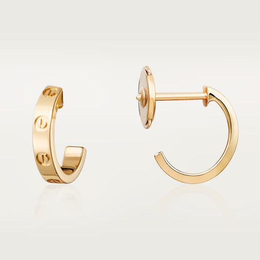 [CharmAmor]LOVE EARRINGS 2.65 MM NO DIAMOND SMALL