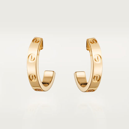 [CharmAmor]LOVE EARRINGS 2.65 MM NO DIAMOND SMALL