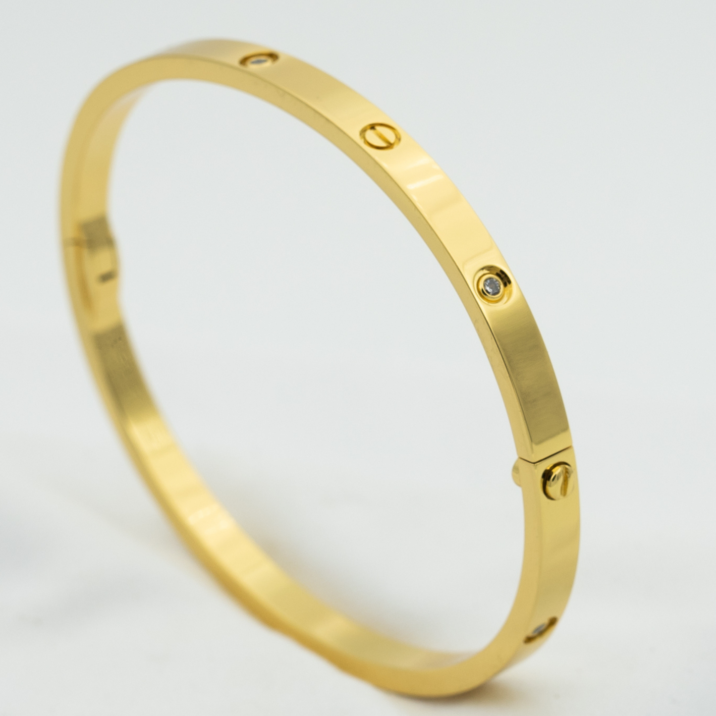 [CharmAmor]LOVE BRACELET 3.65MM 6 DIAMONDS