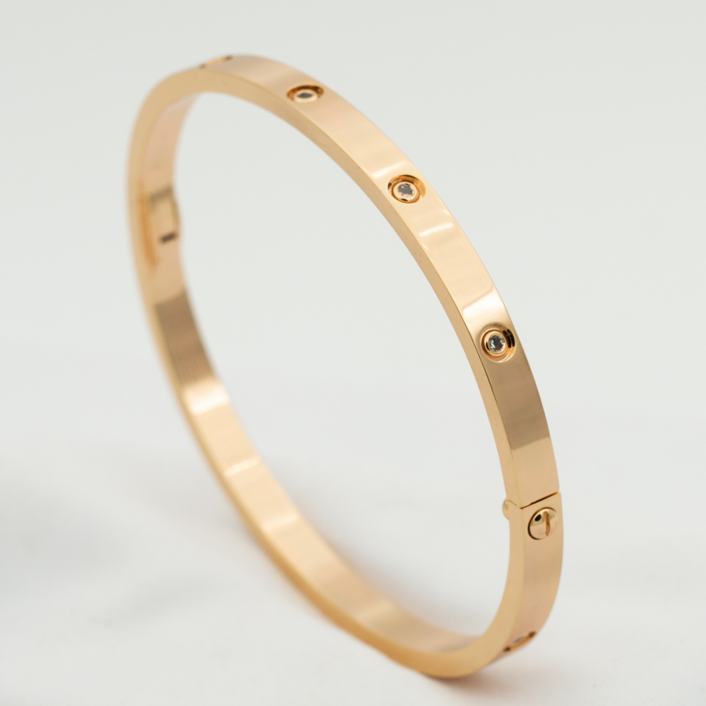 [CharmAmor]LOVE BRACELET 3.65MM 10 DIAMONDS