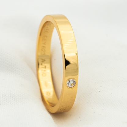 [CharmAmor]LOVE RING 4MM 1 DIAMOND