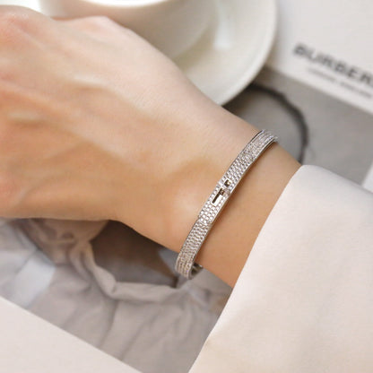 [CharmAmor]KELLY BRACELET DIAMOND PAVED