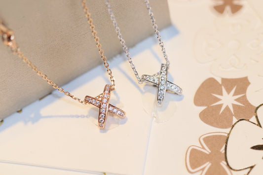 [CharmAmor]JEUX DE DIAMOND NECKLACE