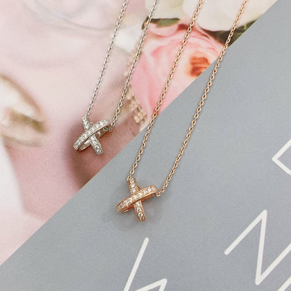[CharmAmor]JEUX DE DIAMOND NECKLACE