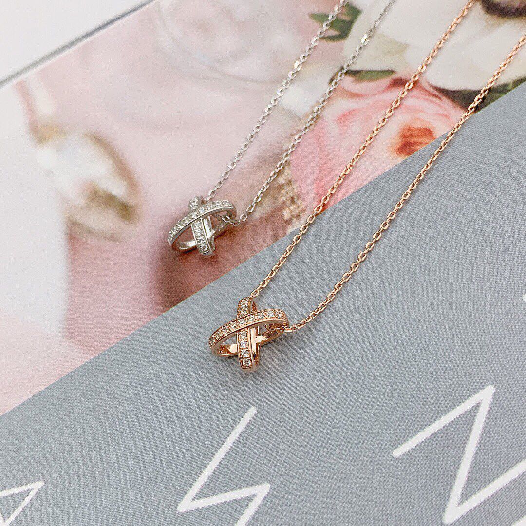 [CharmAmor]JEUX DE DIAMOND NECKLACE