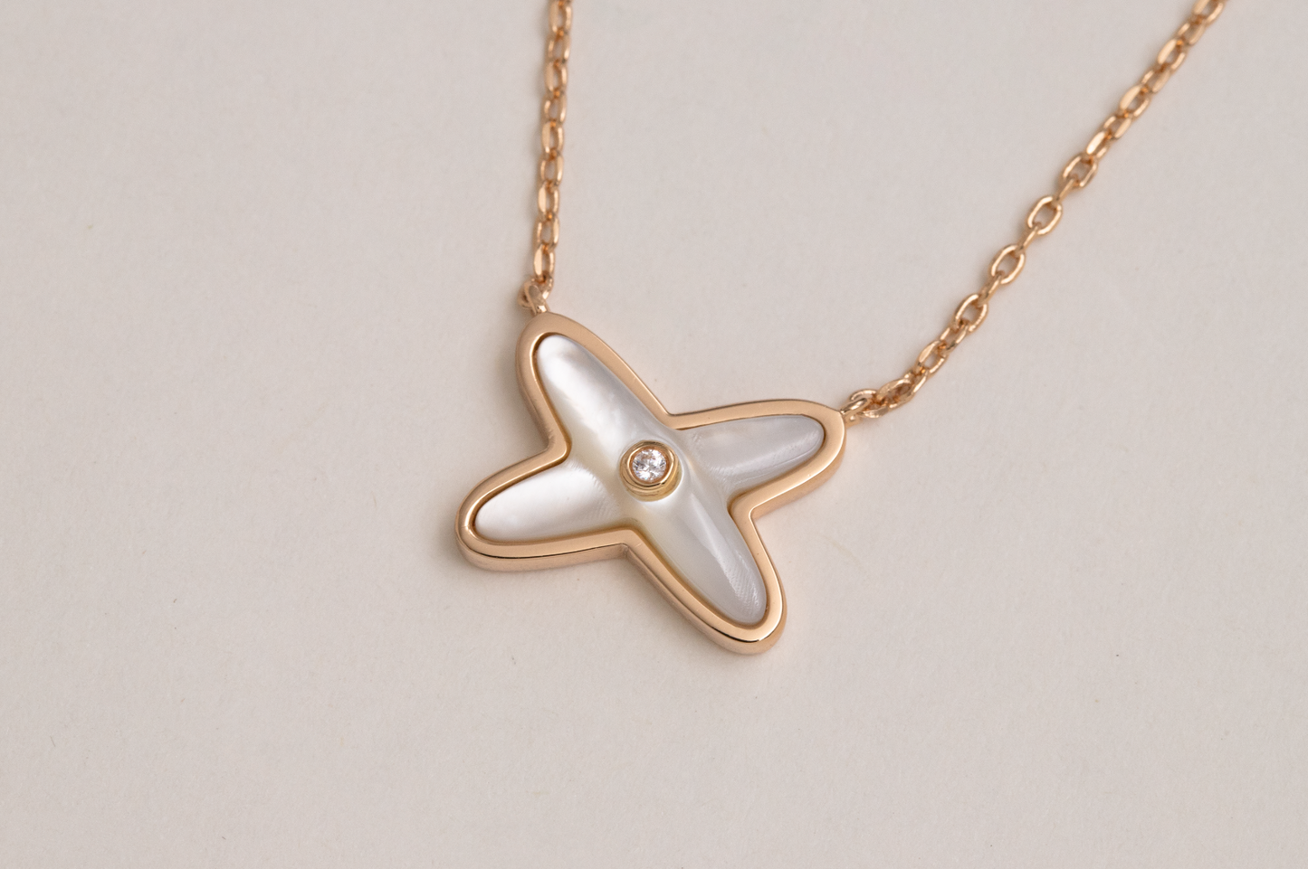 [CharmAmor]JEUX DE NECKLACE 1 DIAMOND