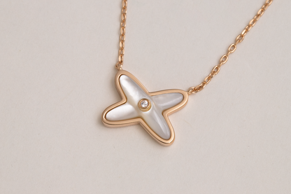 [CharmAmor]JEUX DE NECKLACE 1 DIAMOND