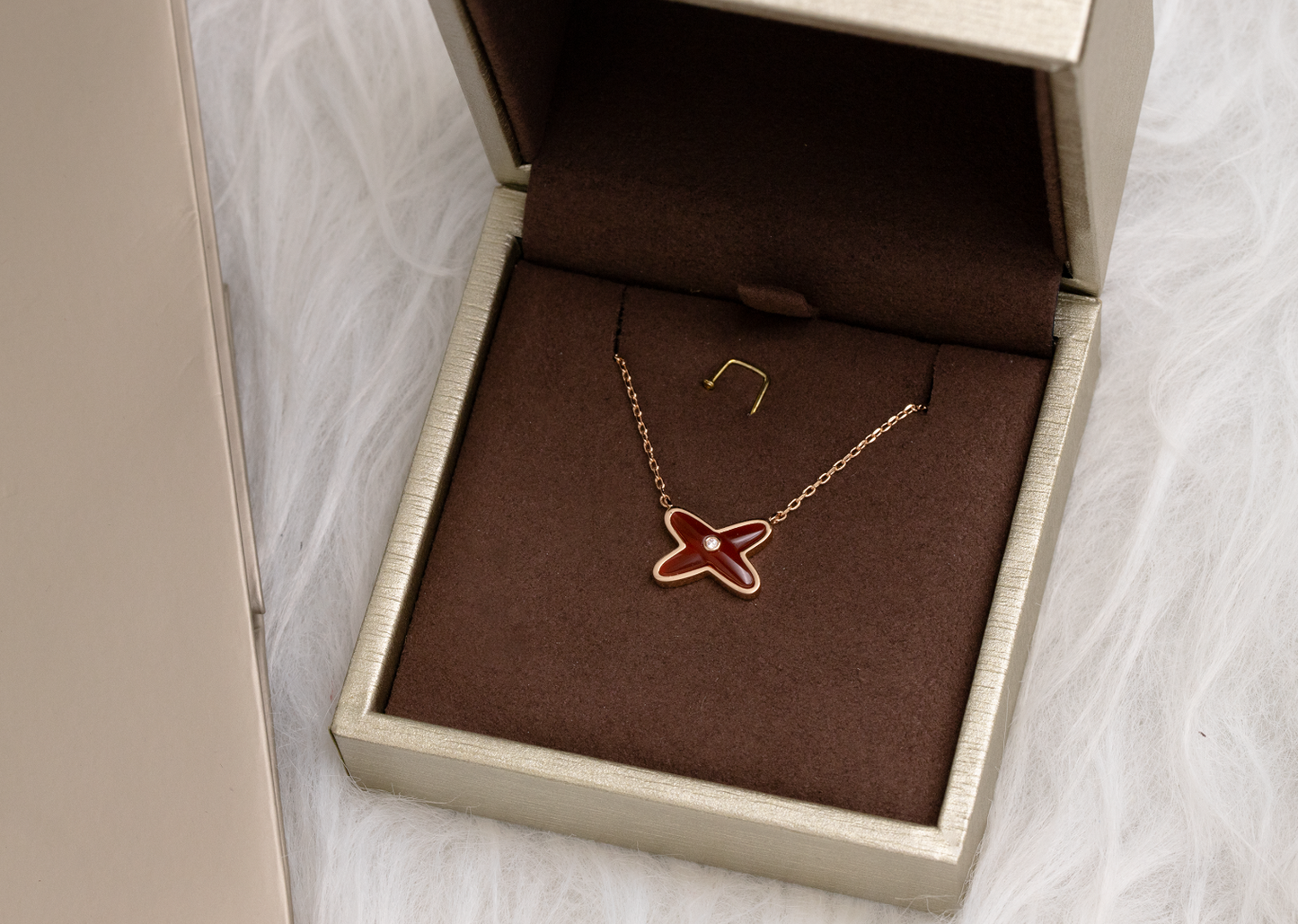 [CharmAmor]JEUX DE NECKLACE 1 DIAMOND