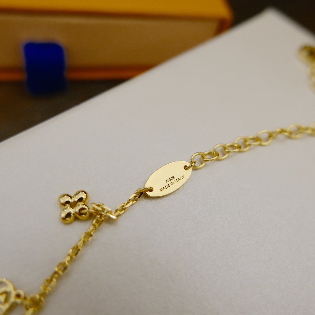 [CharmAmor]BLOOMING SUPPLE NECKLACE BRASS