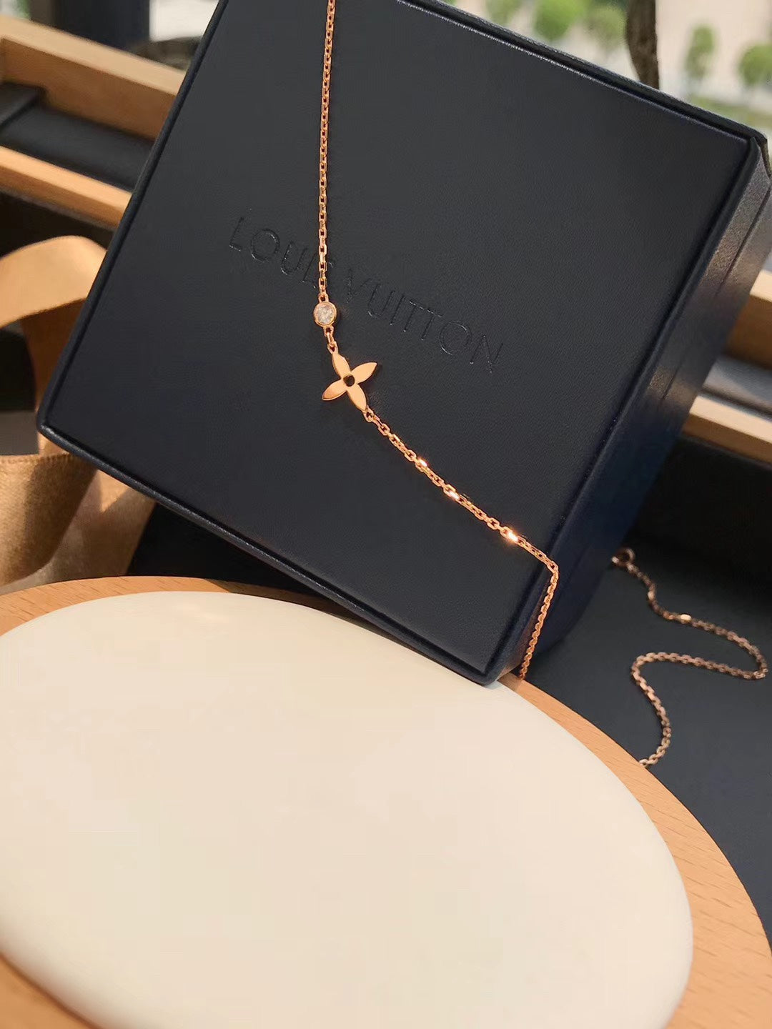 [CharmAmor]BLOSSOM PENDANT PINK GOLD AND DIAMOND