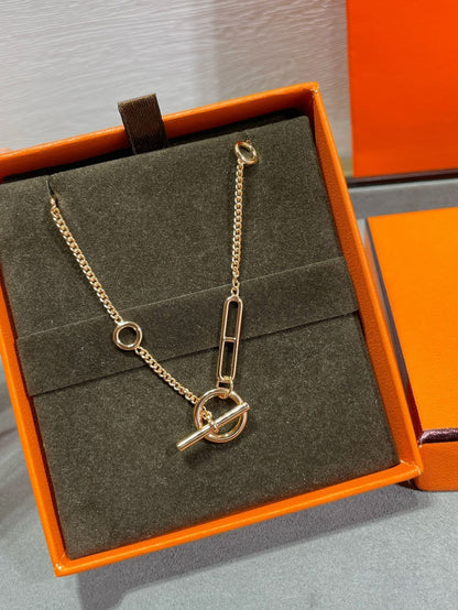 [CharmAmor]HM STERLING CHAINE D'ANCRE HEART