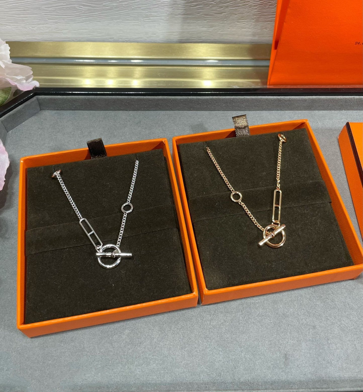 [CharmAmor]HM STERLING CHAINE D'ANCRE HEART