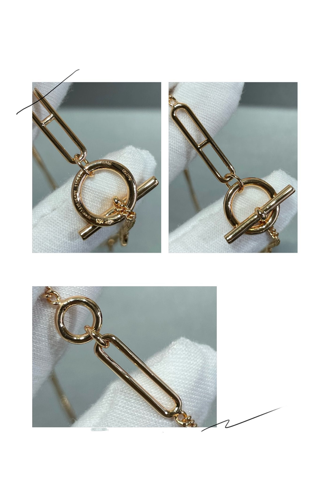 [CharmAmor]HM STERLING CHAINE D'ANCRE HEART