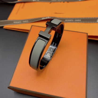 [CharmAmor]CLIC HM SO BLACK GREY BRACELET