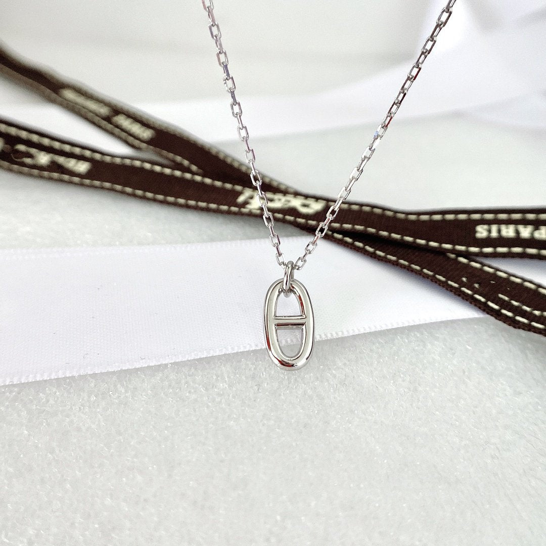 [CharmAmor]HM PIG NOSE NECKLACE