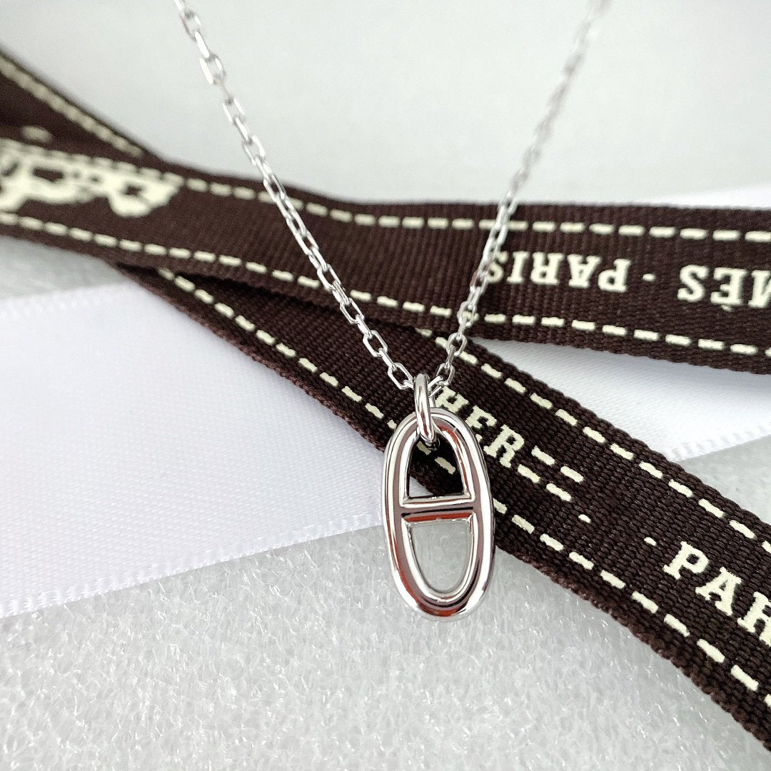 [CharmAmor]HM PIG NOSE NECKLACE