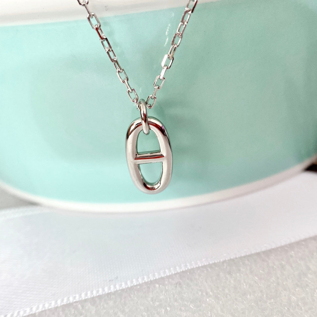 [CharmAmor]HM PIG NOSE NECKLACE