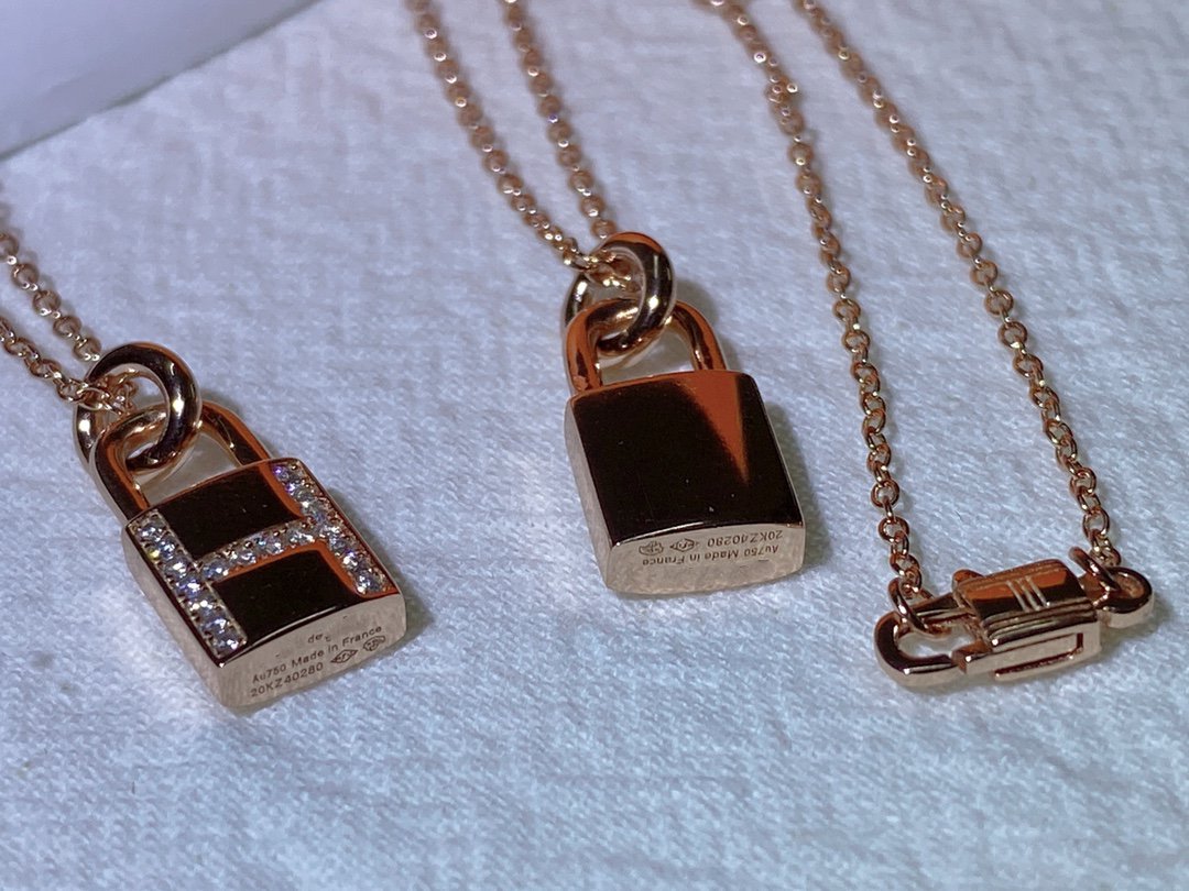 [CharmAmor]HM ADVANCED NICHE LOCK HEAD NECKLACE DIAMONDS