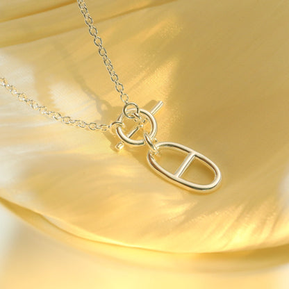[CharmAmor]HM CHAINE D'ANCRE PENDANT NECKLACE STERLING SILVER