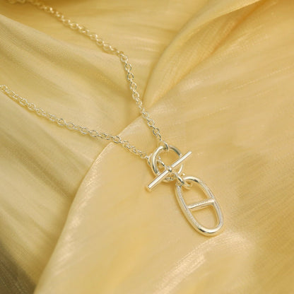 [CharmAmor]HM CHAINE D'ANCRE PENDANT NECKLACE STERLING SILVER