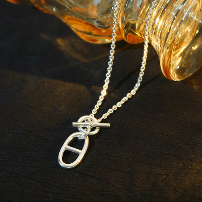 [CharmAmor]HM CHAINE D'ANCRE PENDANT NECKLACE STERLING SILVER