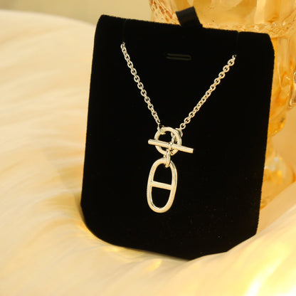 [CharmAmor]HM CHAINE D'ANCRE PENDANT NECKLACE STERLING SILVER