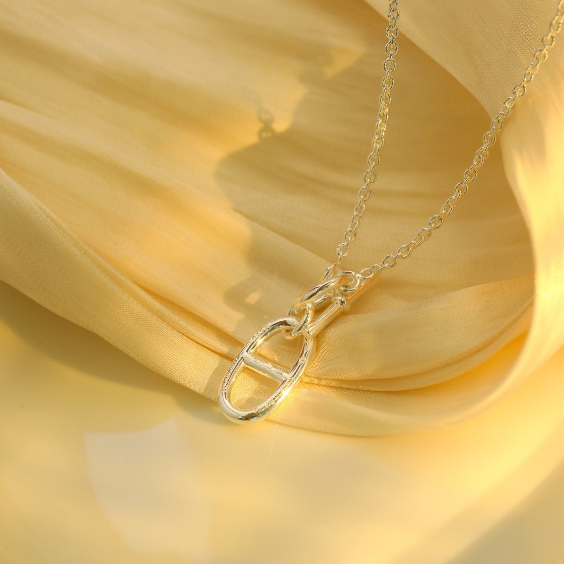 [CharmAmor]HM CHAINE D'ANCRE PENDANT NECKLACE STERLING SILVER