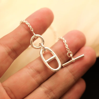 [CharmAmor]HM CHAINE D'ANCRE PENDANT NECKLACE STERLING SILVER