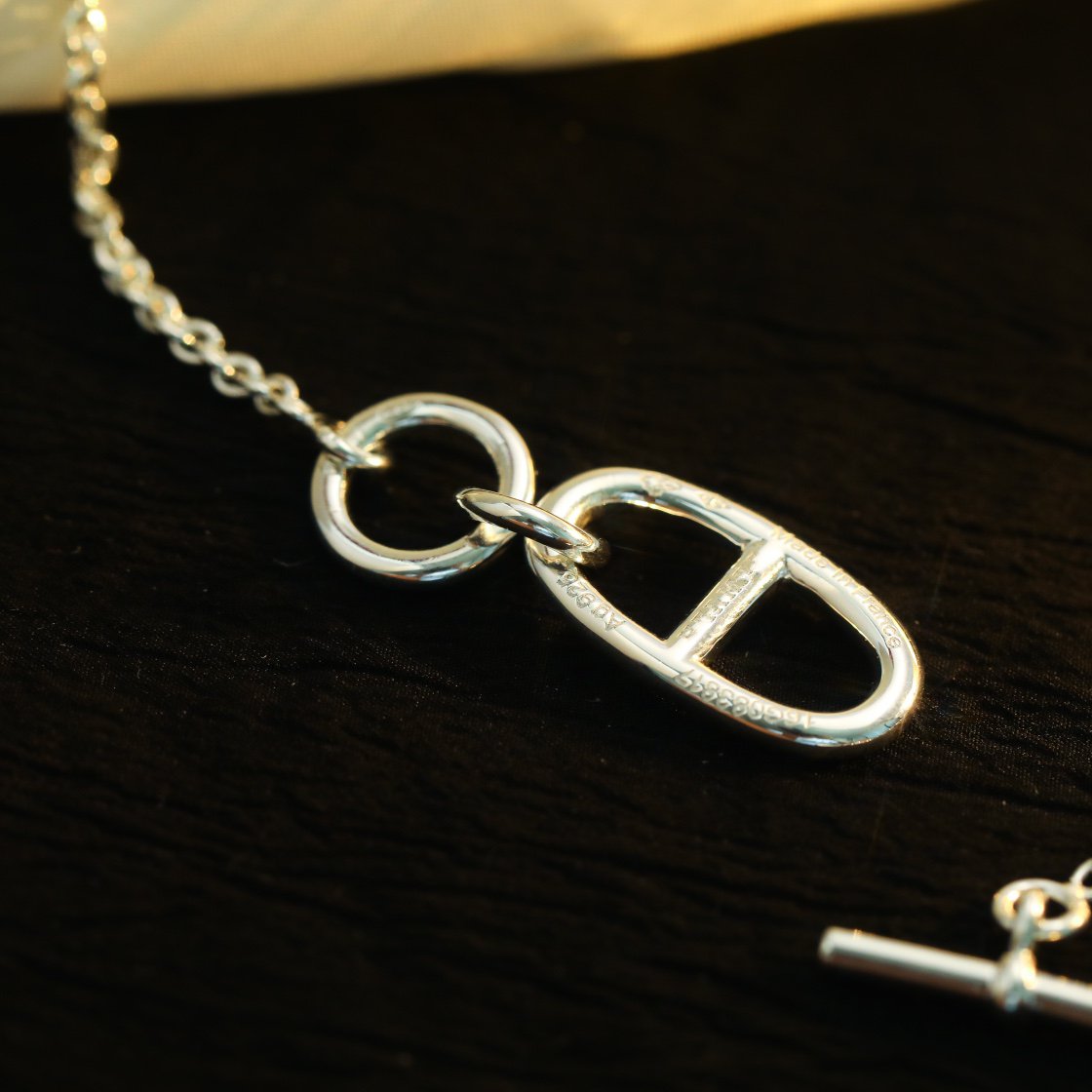 [CharmAmor]HM CHAINE D'ANCRE PENDANT NECKLACE STERLING SILVER