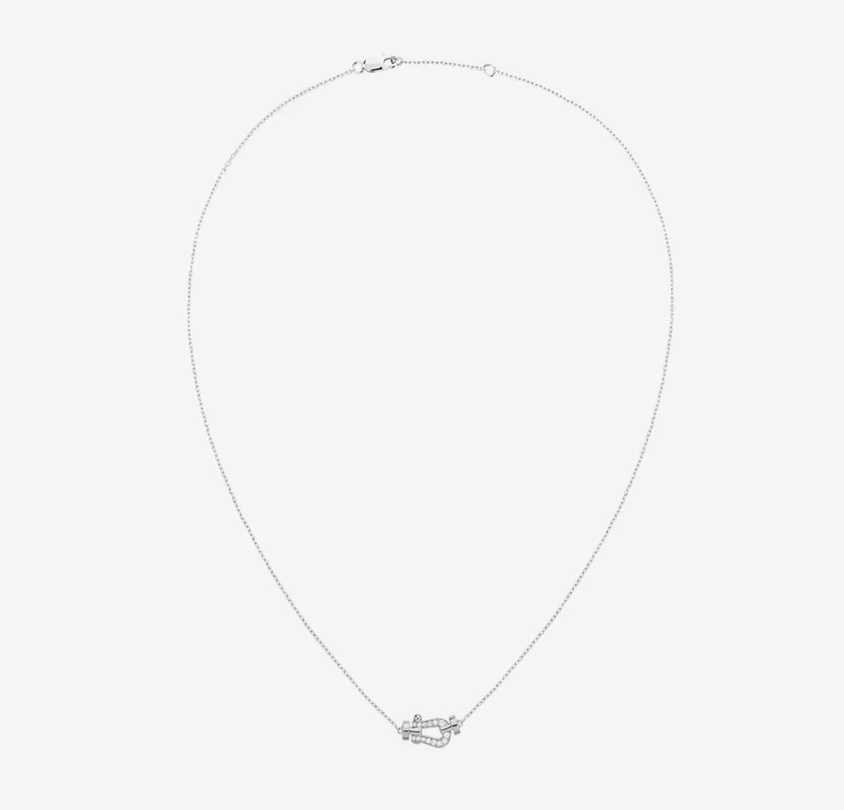 [CharmAmor]FORCE 10 DIAMOND SILVER NECKLACE MINI MODEL