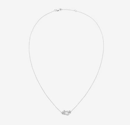 [CharmAmor]FORCE 10 DIAMOND SILVER NECKLACE MINI MODEL