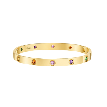 [CharmAmor]2026 RAINBOW LOVE BRACELET 6.1MM  10 DIAMONDS