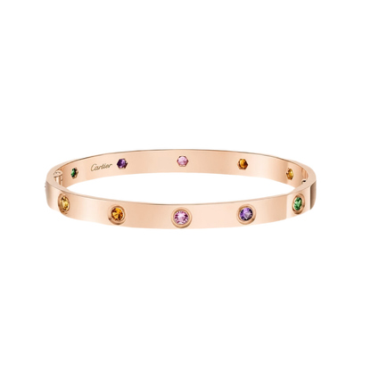 [CharmAmor]2026 RAINBOW LOVE BRACELET 6.1MM  10 DIAMONDS