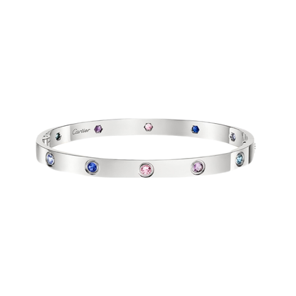 [CharmAmor]2026 RAINBOW LOVE BRACELET 6.1MM  10 DIAMONDS
