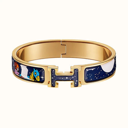 [CharmAmor]H STAR AND MOON BRACELET 12MM