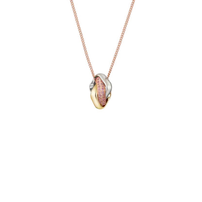 [CharmAmor]TRINITY CUSHION NECKLACE COLLECTION