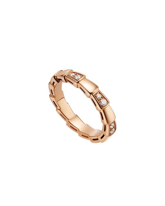 [CharmAmor]SERPENTI RING PINK GOLD  3MM