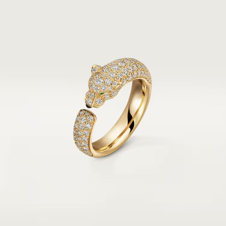 [CharmAmor]PANTHERE FULL DIAMOND SMALL RING